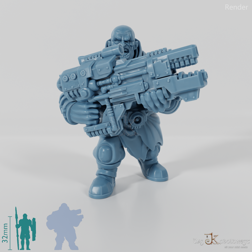 Space Soldiers - Oger mit leichter Rüstung 01