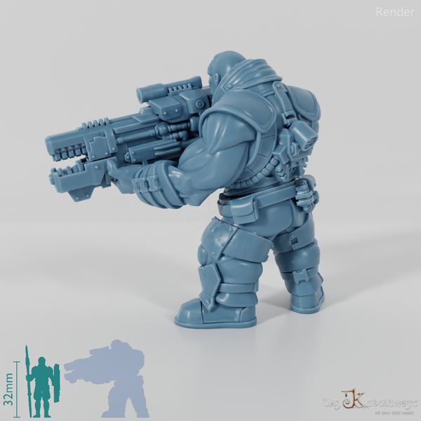 Space Soldiers - Ogres with light armor 03