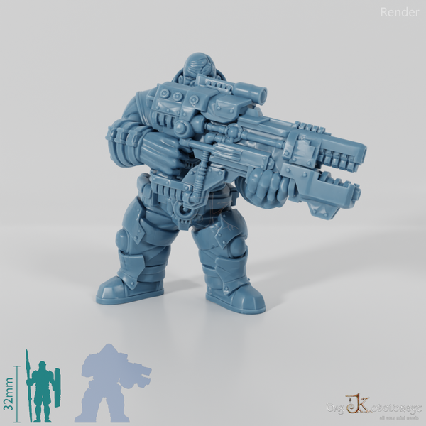 Space Soldiers - Ogres with light armor 03