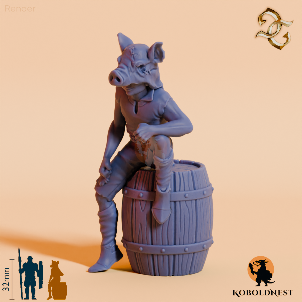 Oscar Snout, Verrückter Bauer