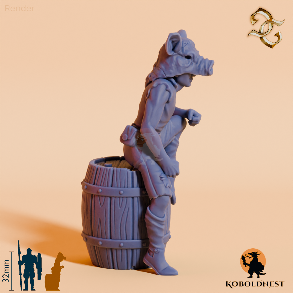 Oscar Snout, Verrückter Bauer