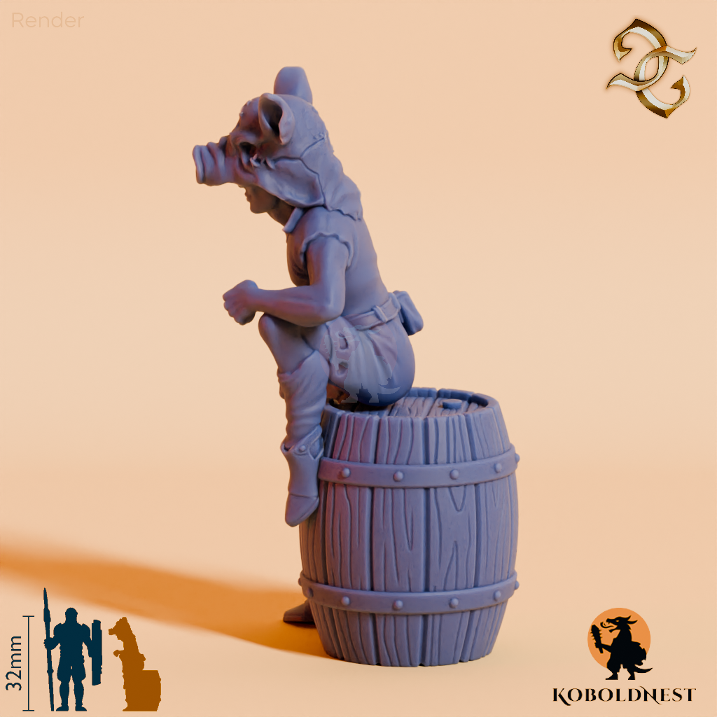 Oscar Snout, Verrückter Bauer