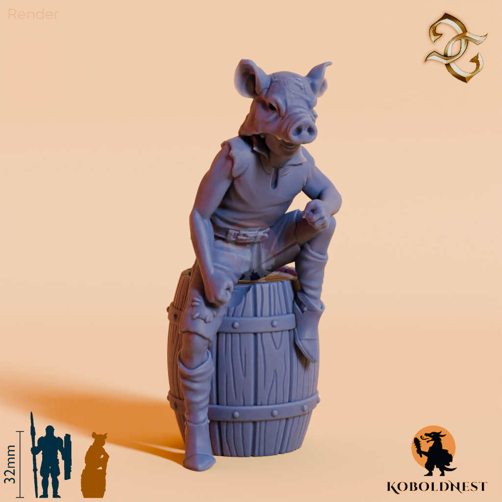 Oscar Snout, Verrückter Bauer