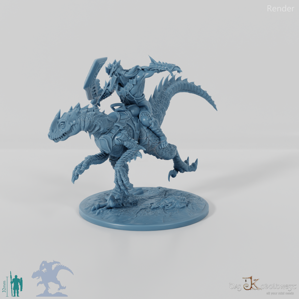 Obakkar Scytherunner Outrider 01 - Scourge Triumvirate - Dragonbond