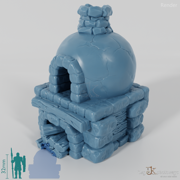 Oven - Round wood-burning oven