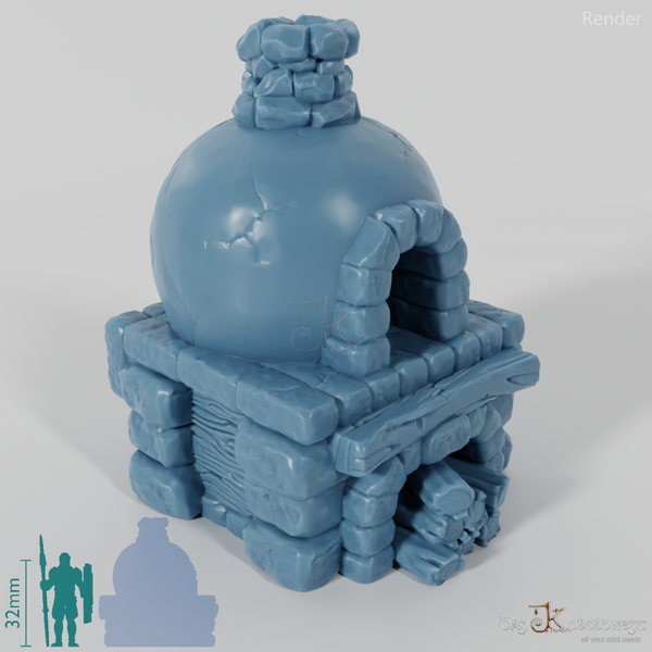 Oven - Round wood-burning oven