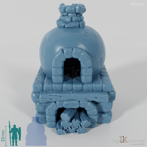 Oven - Round wood-burning oven