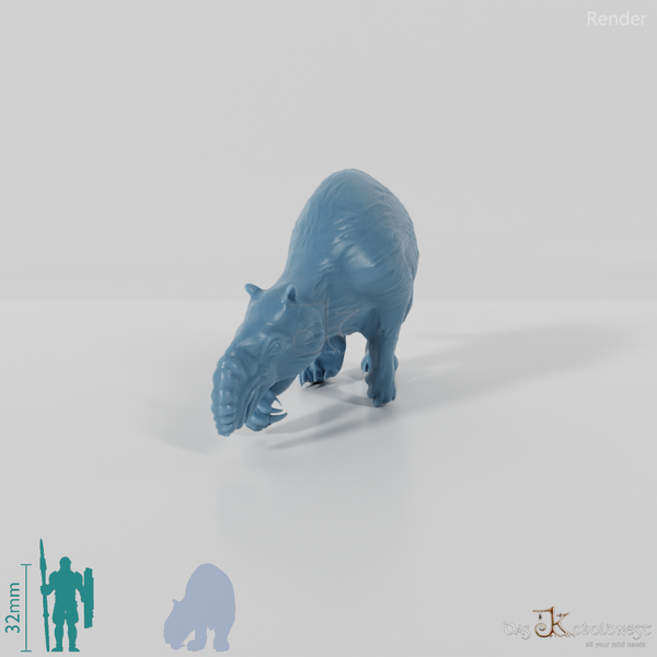 Palorchestes azael 02 - JJP