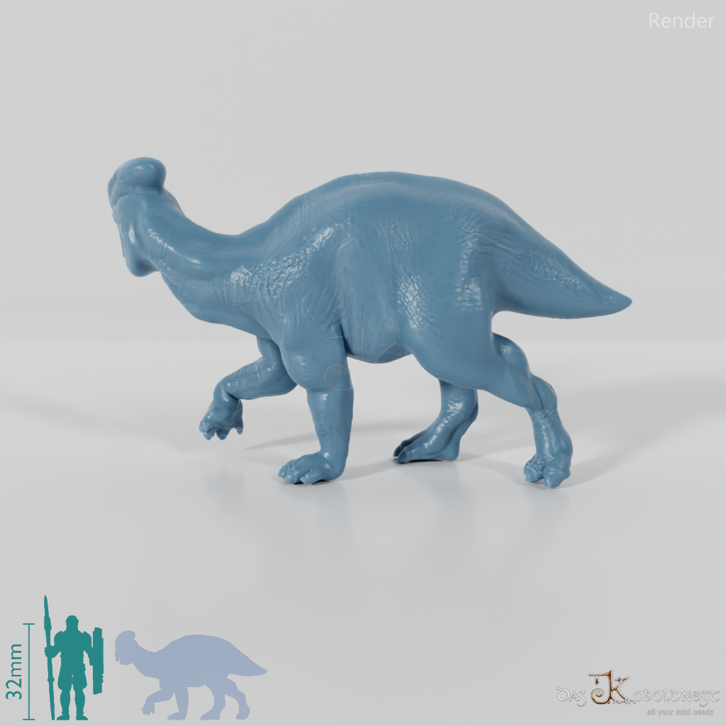 Parasaurolophus walkeri 06 (Jungtier) - JJP