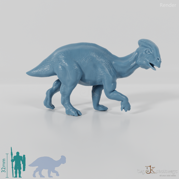 Parasaurolophus walkeri 06 (juvenile) - JJP