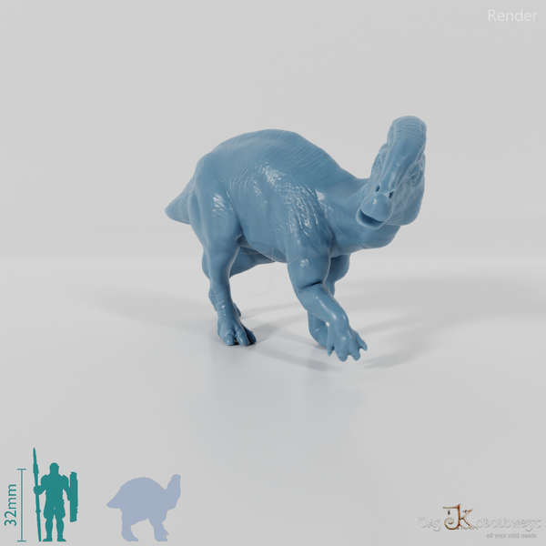 Parasaurolophus walkeri 06 (juvenile) - JJP