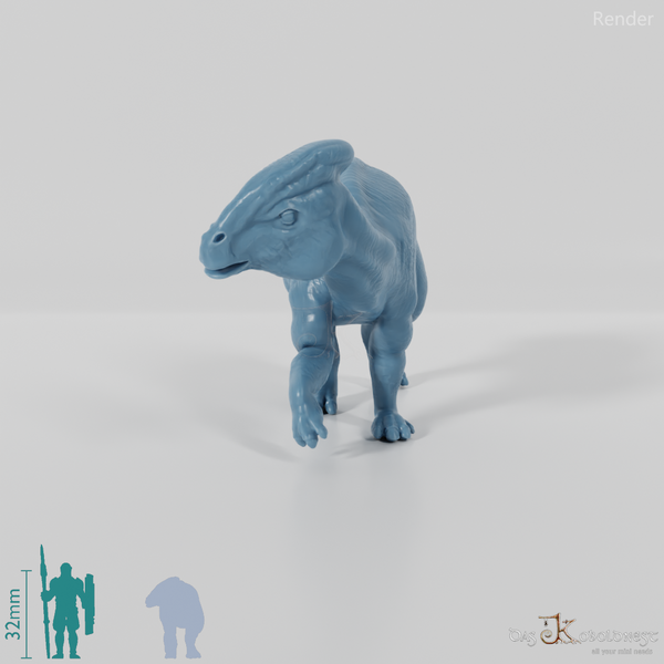 Parasaurolophus walkeri 06 (juvenile) - JJP