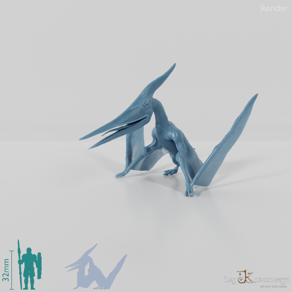 Pteranodon longiceps 02 - JJP