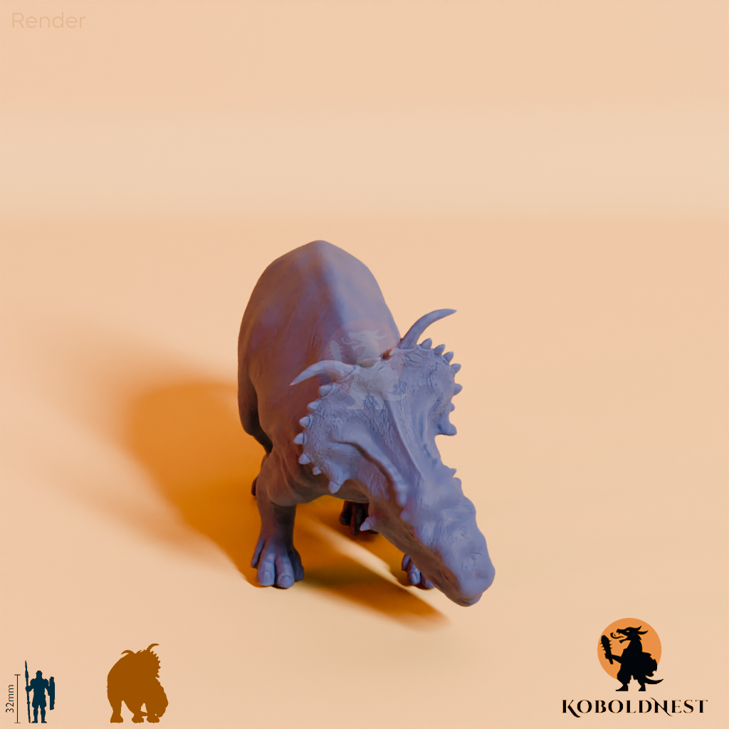 Pachyrhinosaurus canadensis 03 - JJP
