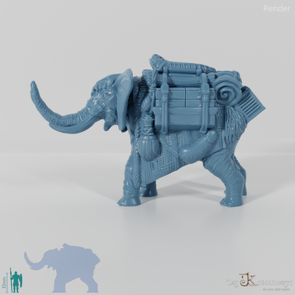 Elephant - pack elephant