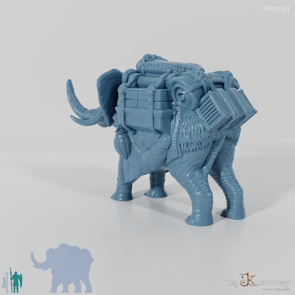 Elephant - pack elephant