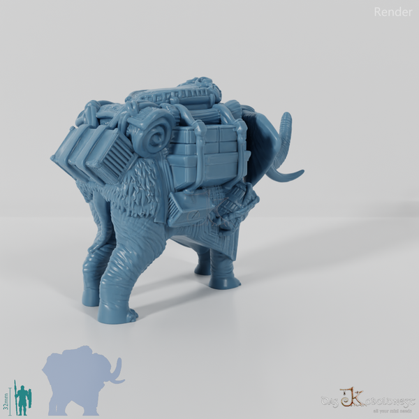 Elephant - pack elephant