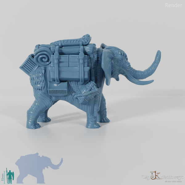 Elephant - pack elephant