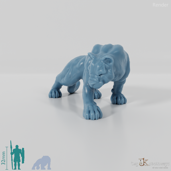 Big cat - stalking panther