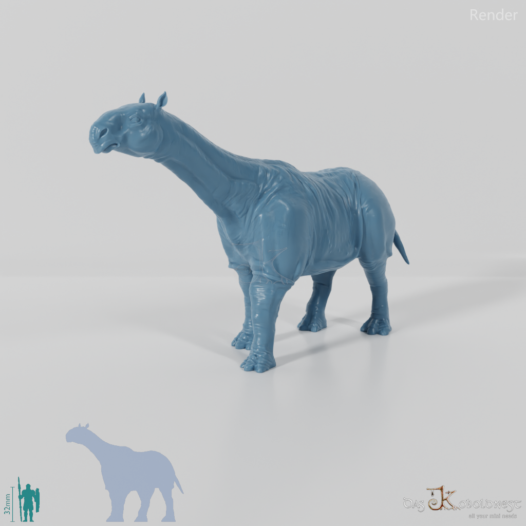 Paraceratherium 01 - StoneAxe Miniatures