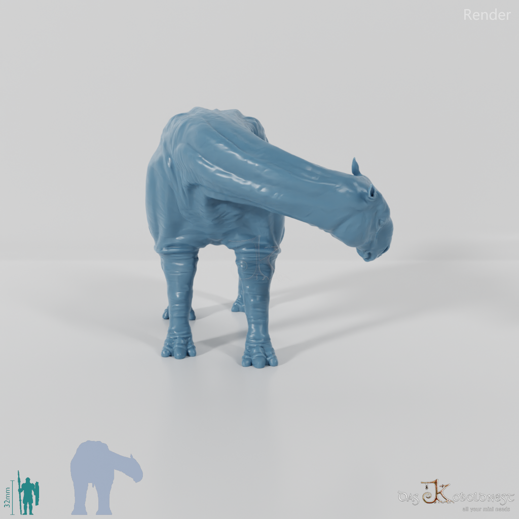 Paraceratherium 03 - StoneAxe Miniatures