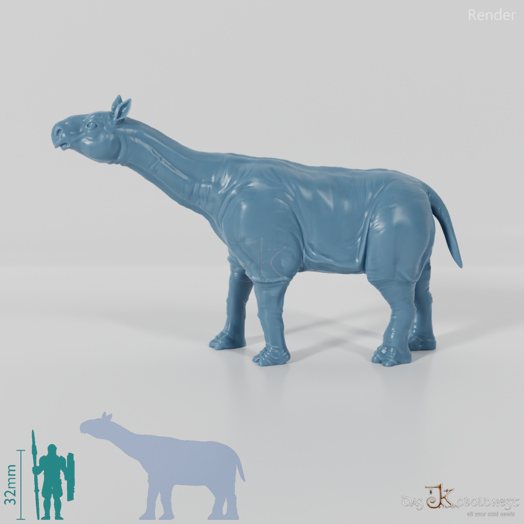 Paraceratherium 06 (Jungtier) - StoneAxe Miniatures