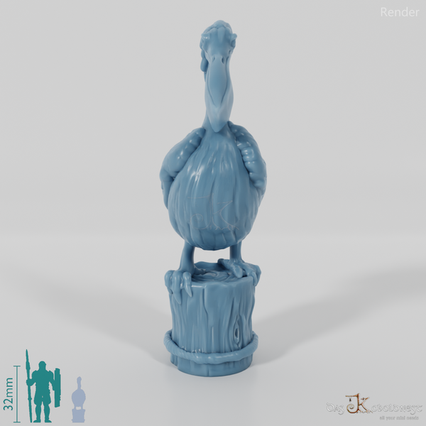 Bird - Pelican on wooden pillar