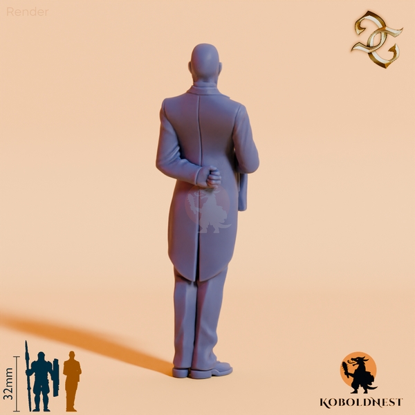 Percival, Diskreter Butler