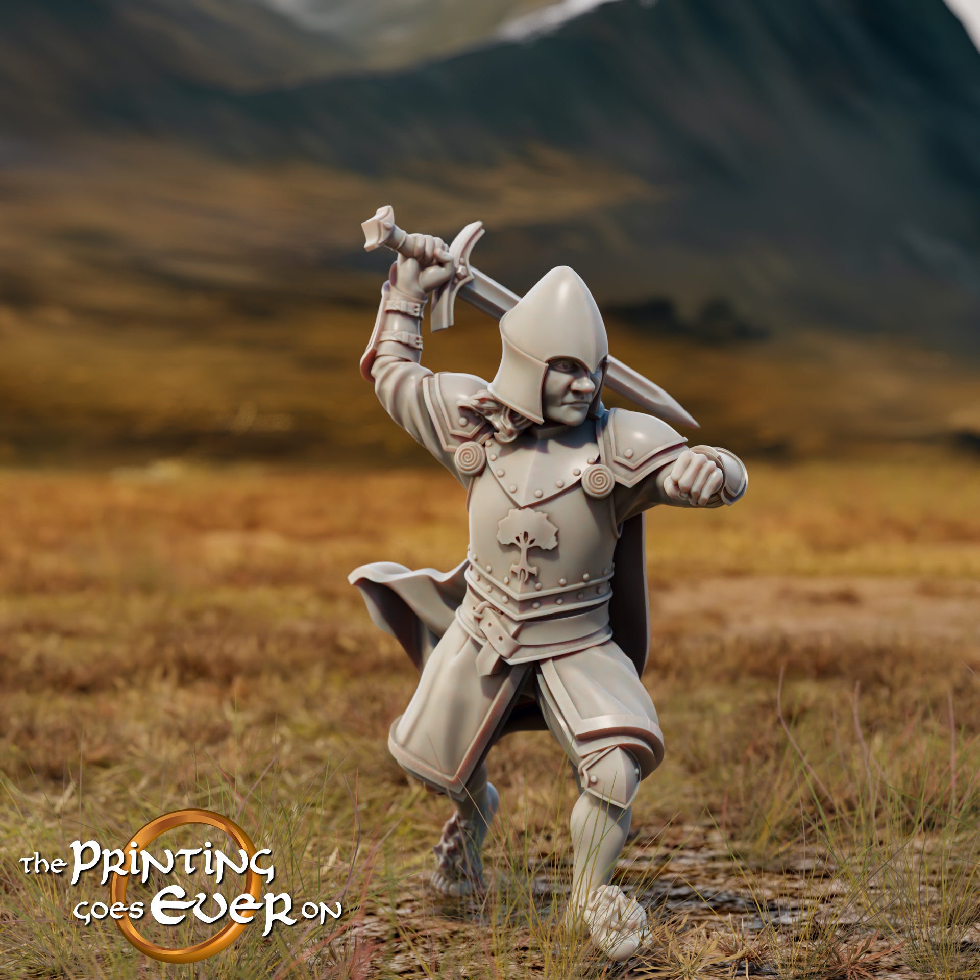 Perry, halfling knight of Gonthan