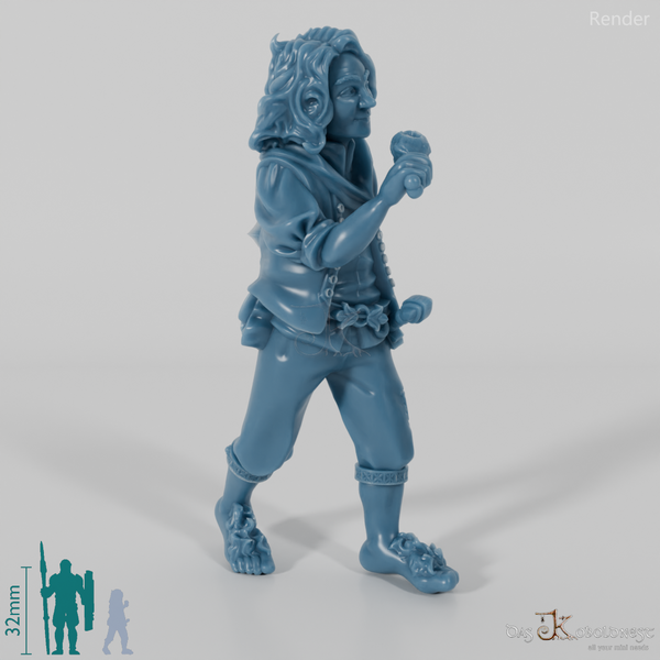 Perry, Halfling Fighter (Remastered)