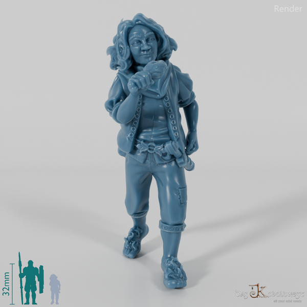 Perry, Halfling Fighter (Remastered)