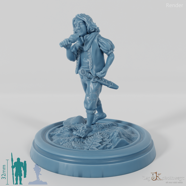 Perry, halfling fighter