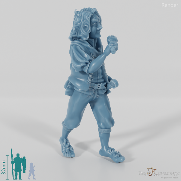 Perry, halfling fighter