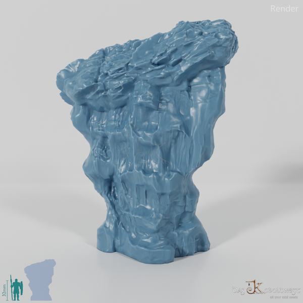 Porous rock formation C