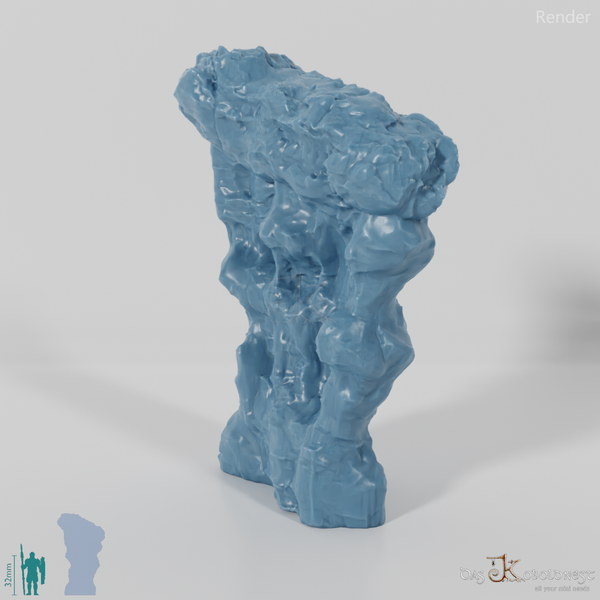 Porous rock formation C