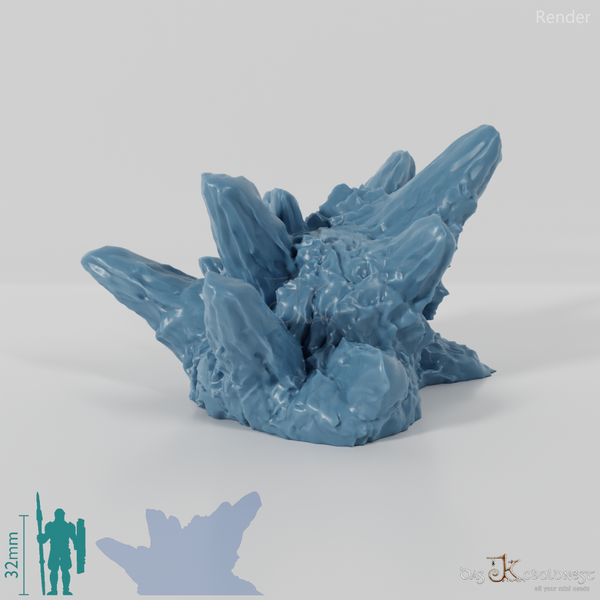 Porous rock formation E