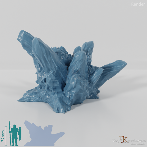 Porous rock formation E