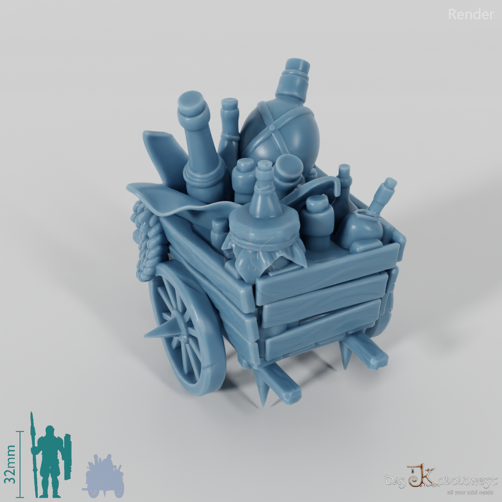 Wheelbarrow - Lady Naya's potion cart