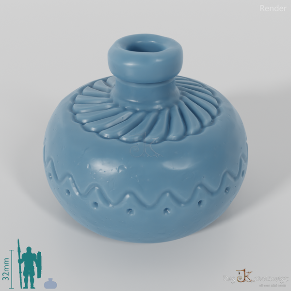 Gefäß - Verzierte Karaffe