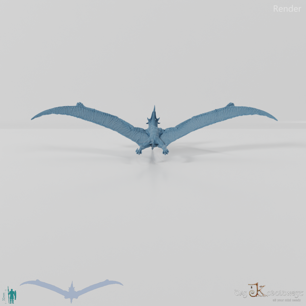 Fliegender Pterodactylus 01