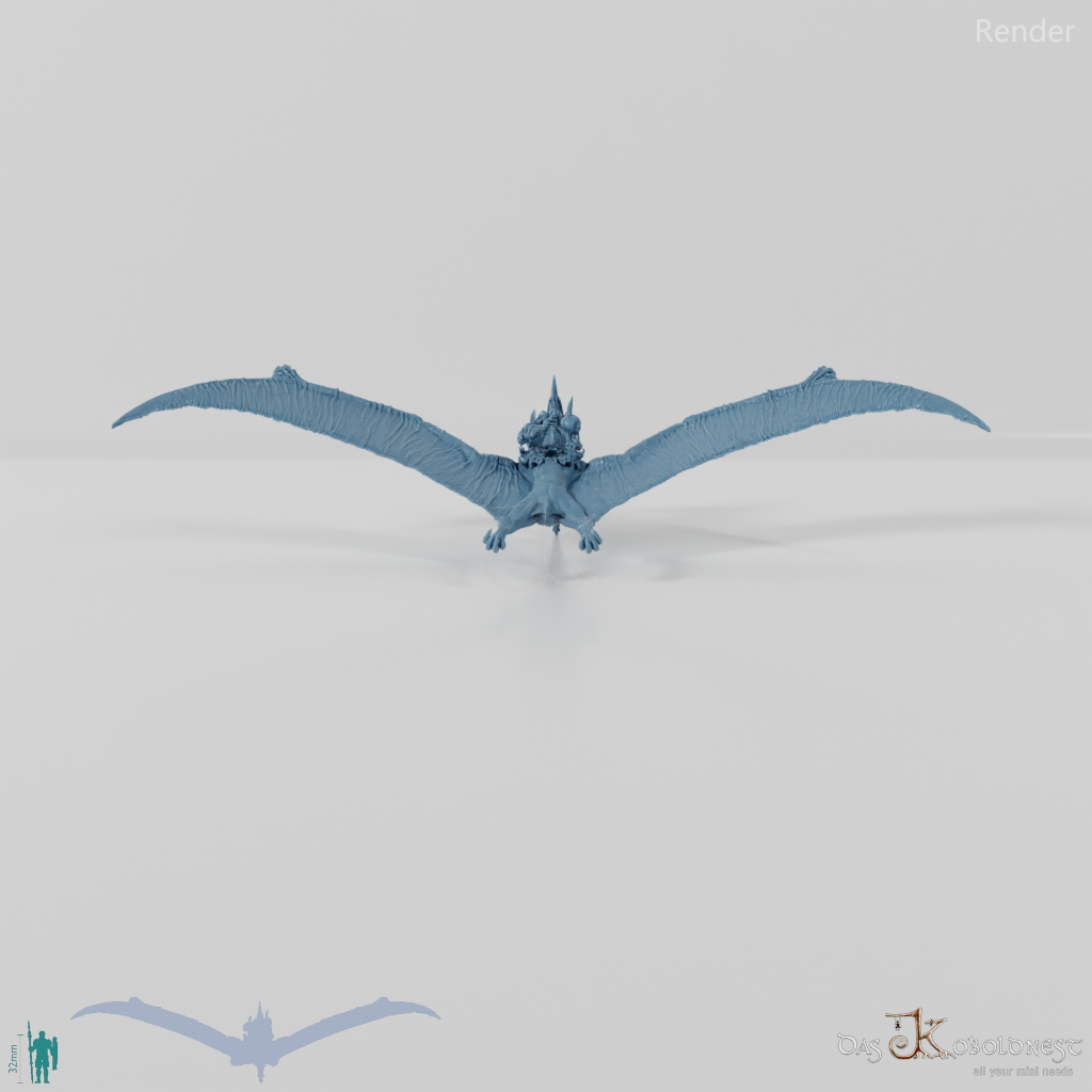 Fliegender Pterodactylus 02
