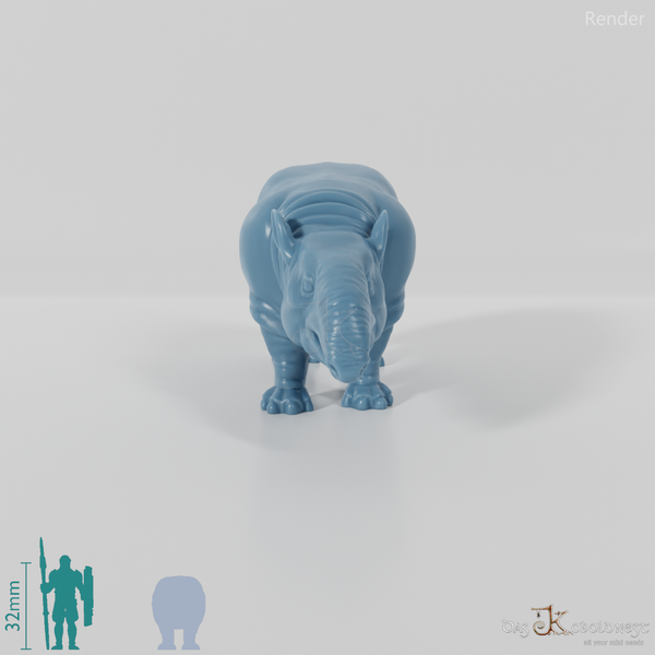 Pyrotherium 03 - StoneAxe Miniatures