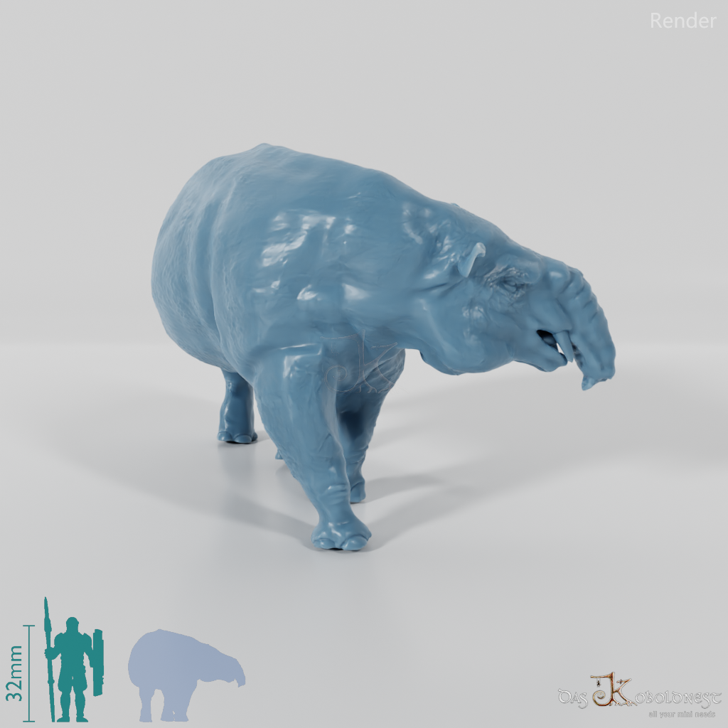 Pyrotherium Pyrotherium romeroi 05 - JJP – Koboldnest