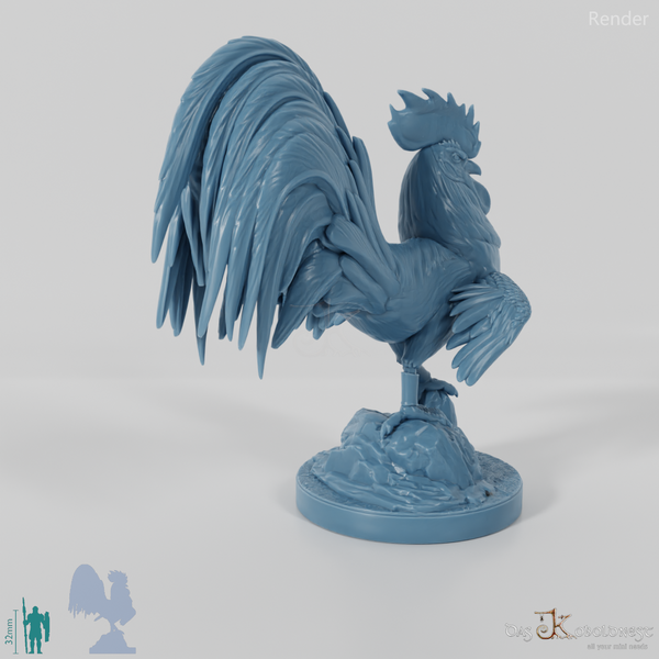 Huhn - Choto, furchtloser Riesenhahn