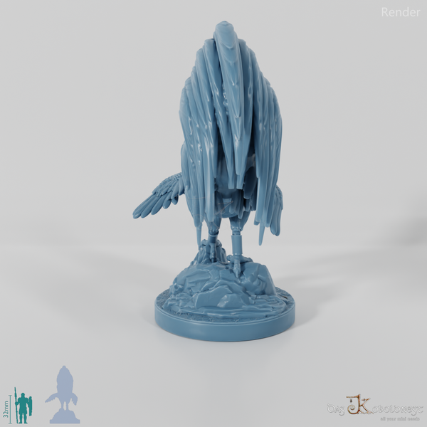 Chicken - Choto, saddled giant rooster