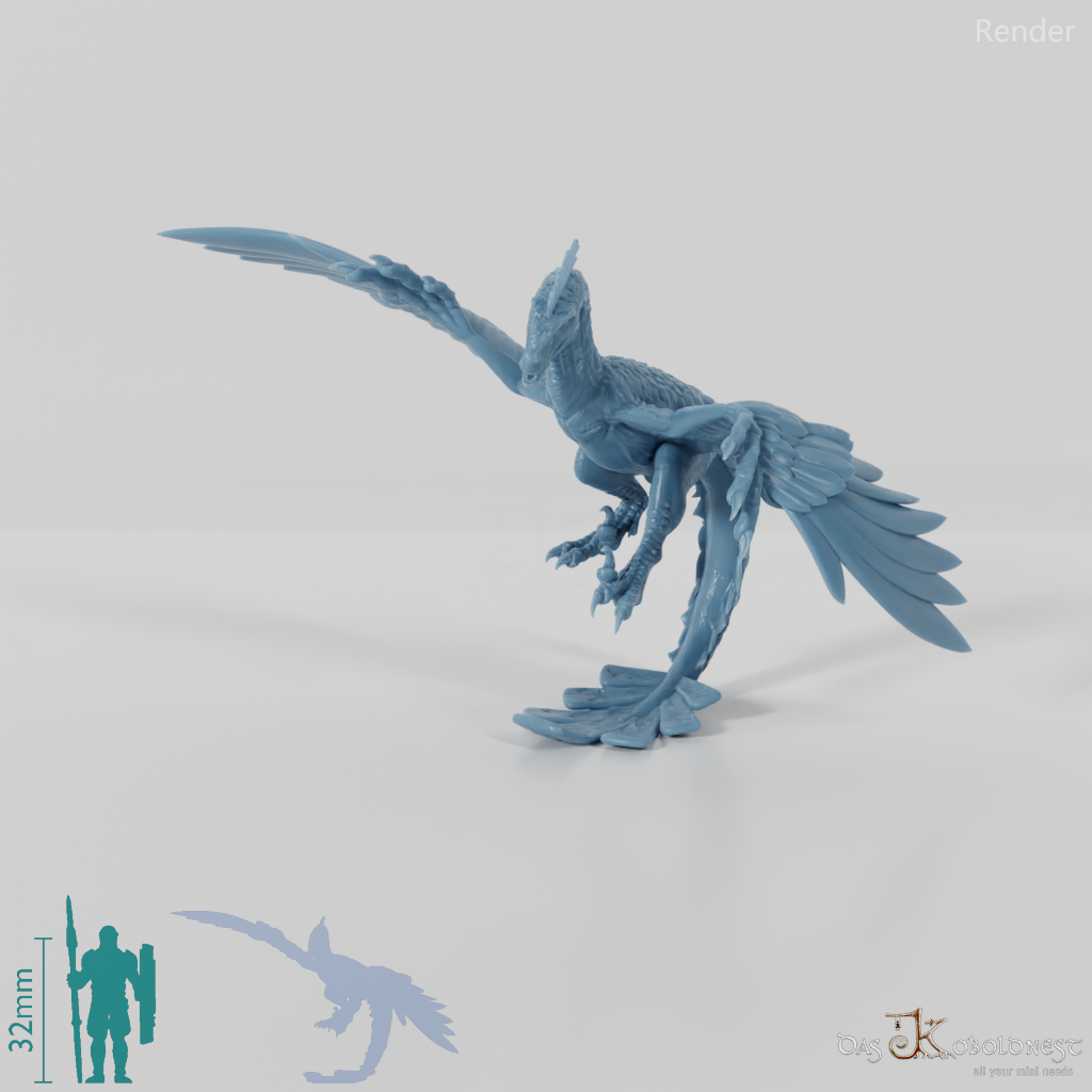 Feathered Raptor 01