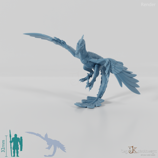 Feathered Raptor 01