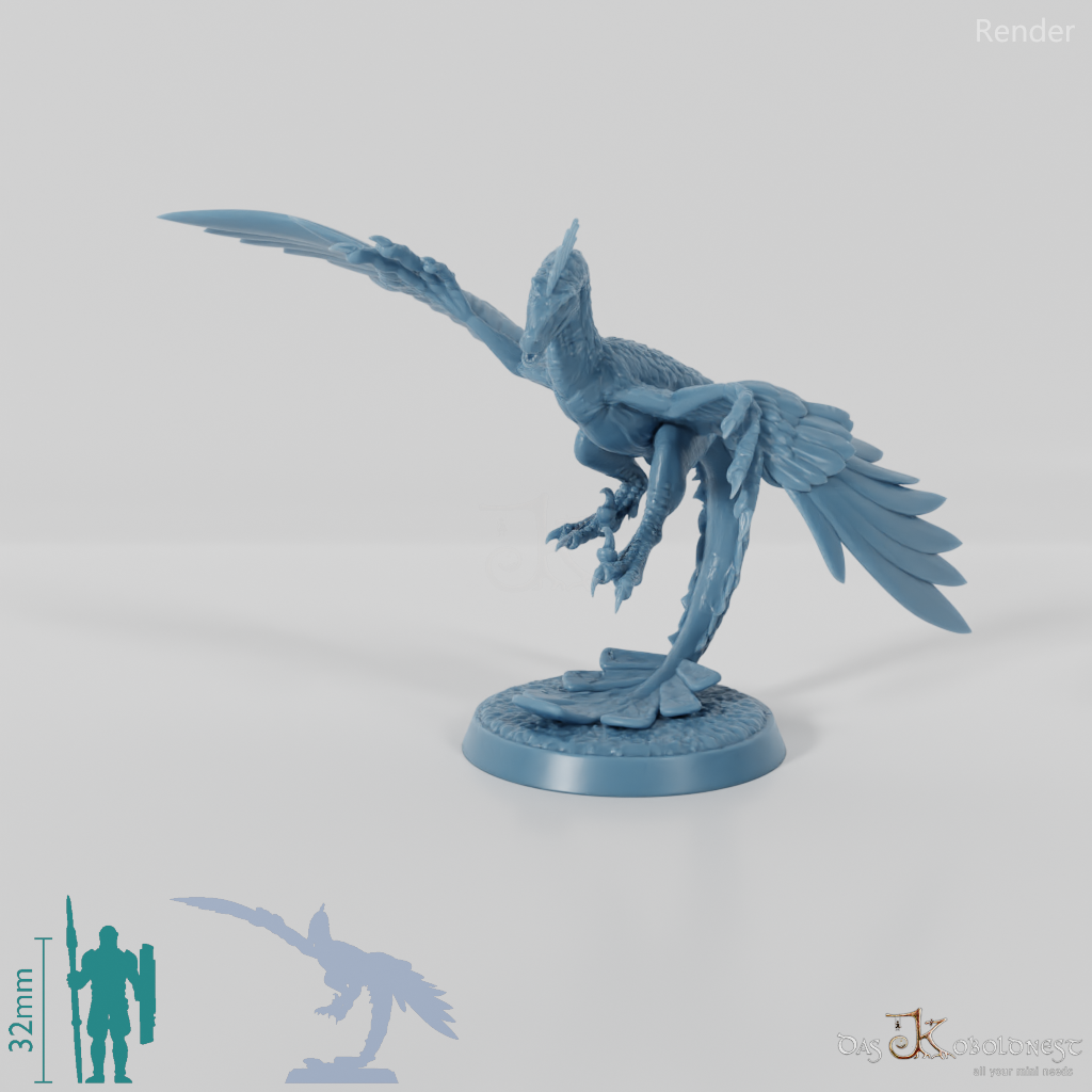 Feathered Raptor 01