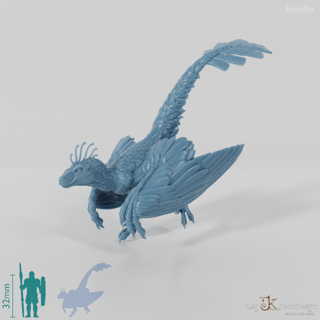 Feathered Raptor 03