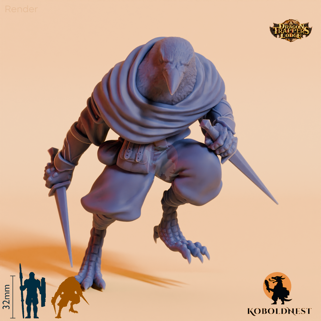 Raven Folk Soldier C 01